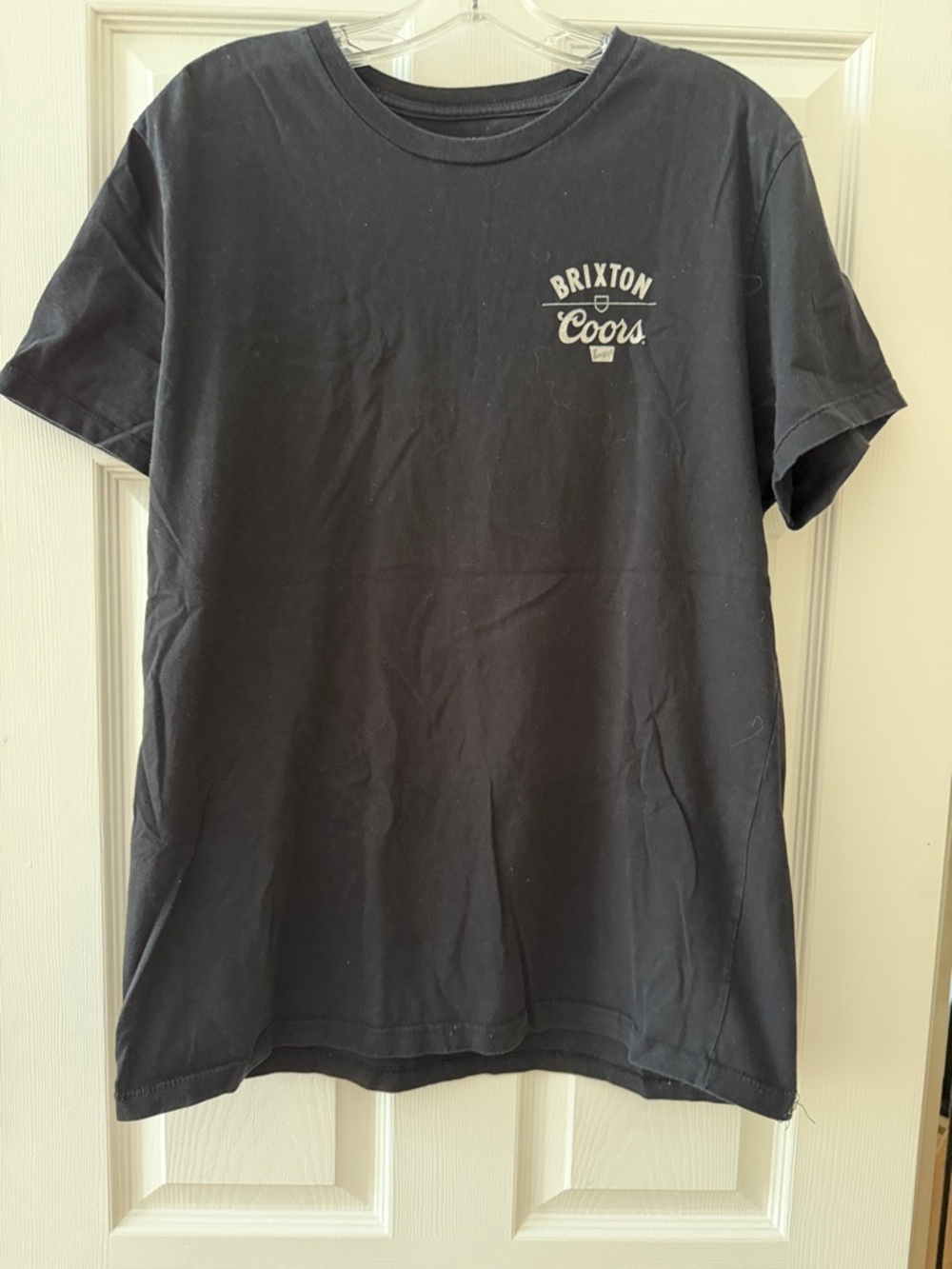 Brixton/Coors Black Short Sleeve Crew Tee